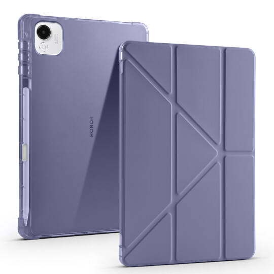 Honor Pad X9 Pro Kılıf Zore Tri Folding Kalem Bölmeli Standlı Kılıf