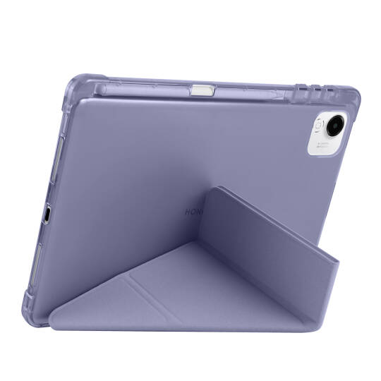 Honor Pad X9A Kılıf Zore Tri Folding Kalem Bölmeli Standlı Kılıf - 9
