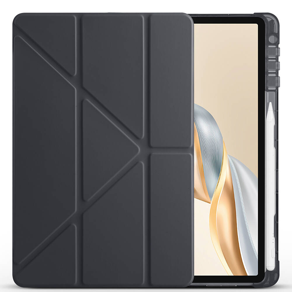 Honor Pad X9A Kılıf Zore Tri Folding Kalem Bölmeli Standlı Kılıf - 14