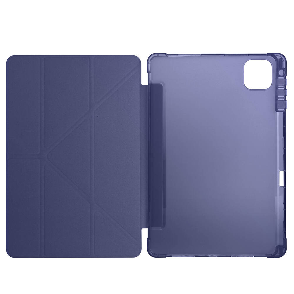 Honor Pad X9A Kılıf Zore Tri Folding Kalem Bölmeli Standlı Kılıf - 15