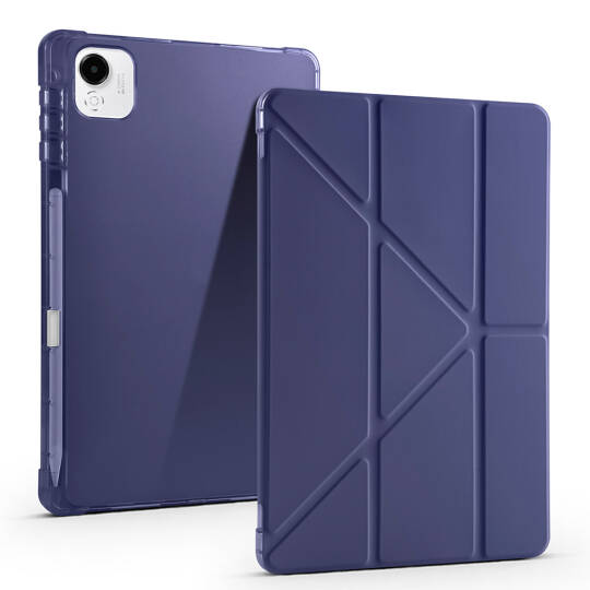 Honor Pad X9A Kılıf Zore Tri Folding Kalem Bölmeli Standlı Kılıf - 7