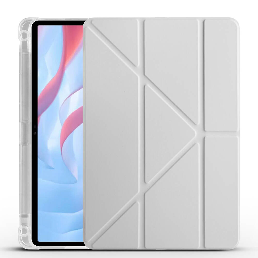 Huawei Honor Pad X8 Pro 11.5 Kılıf Zore Tri Folding Kalem Bölmeli Standlı Kılıf - 9