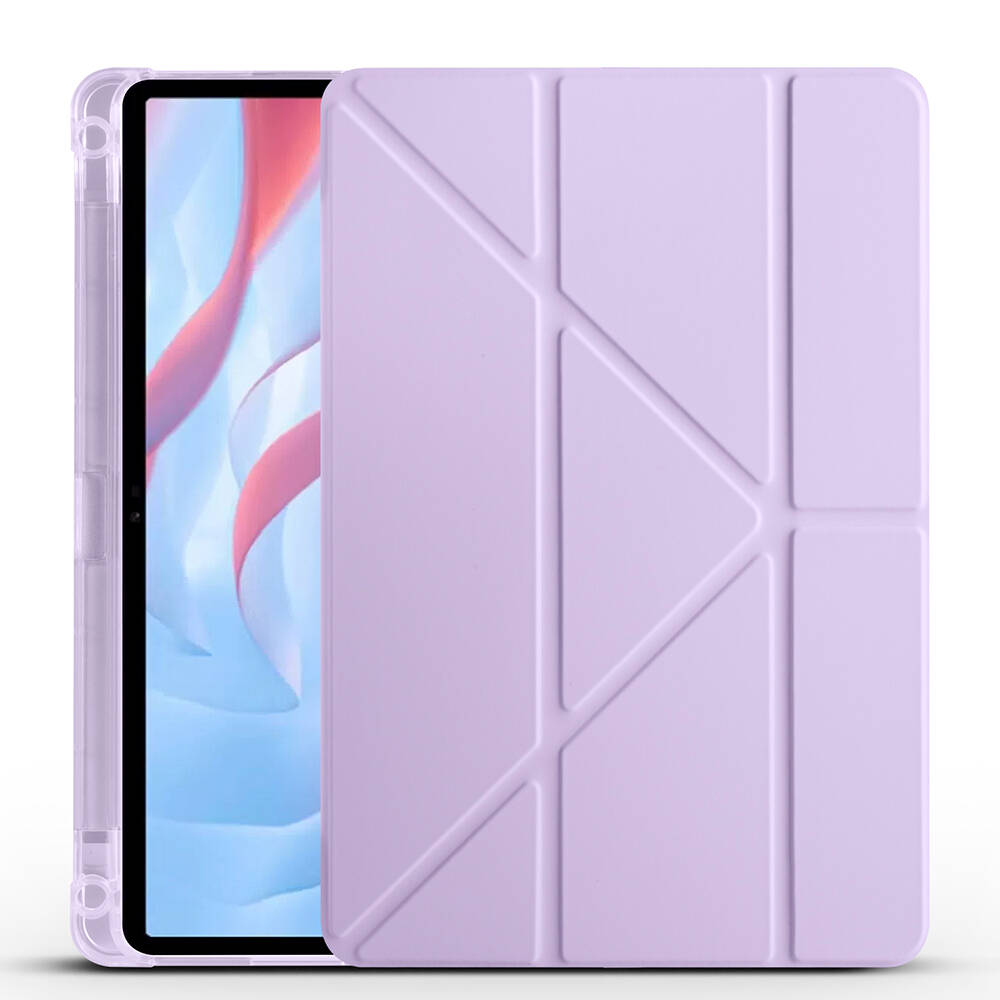 Huawei Honor Pad X9 11.5 Kılıf Zore Tri Folding Kalem Bölmeli Standlı Kılıf - 8