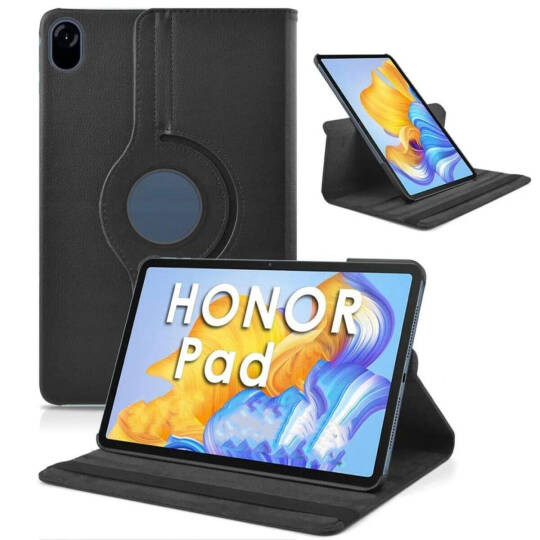 Huawei Honor Pad X9 11.5 Zore Dönebilen Standlı Kılıf Siyah