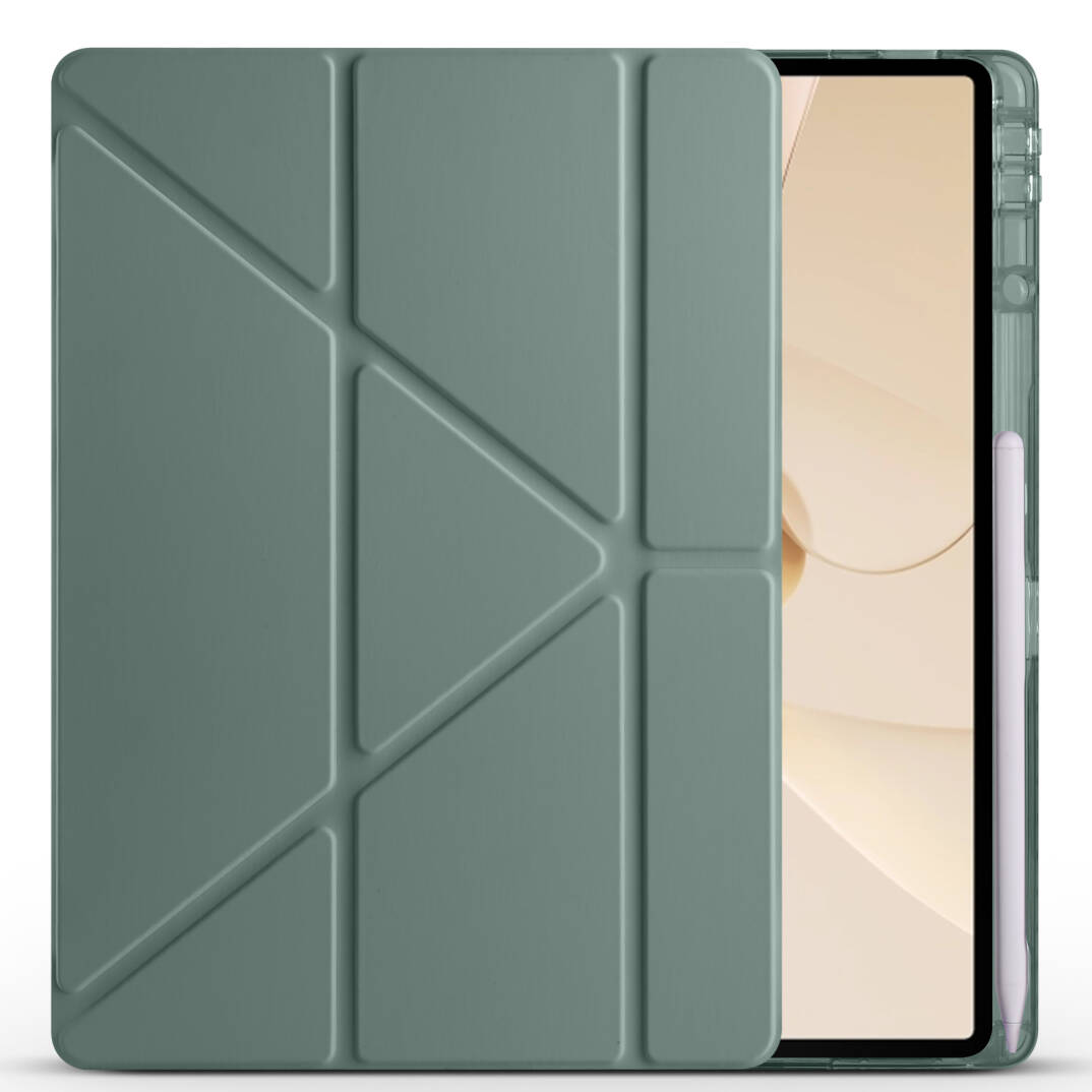 Huawei Matepad 12X Kılıf Zore Tri Folding Kalem Bölmeli Standlı Kılıf - 26