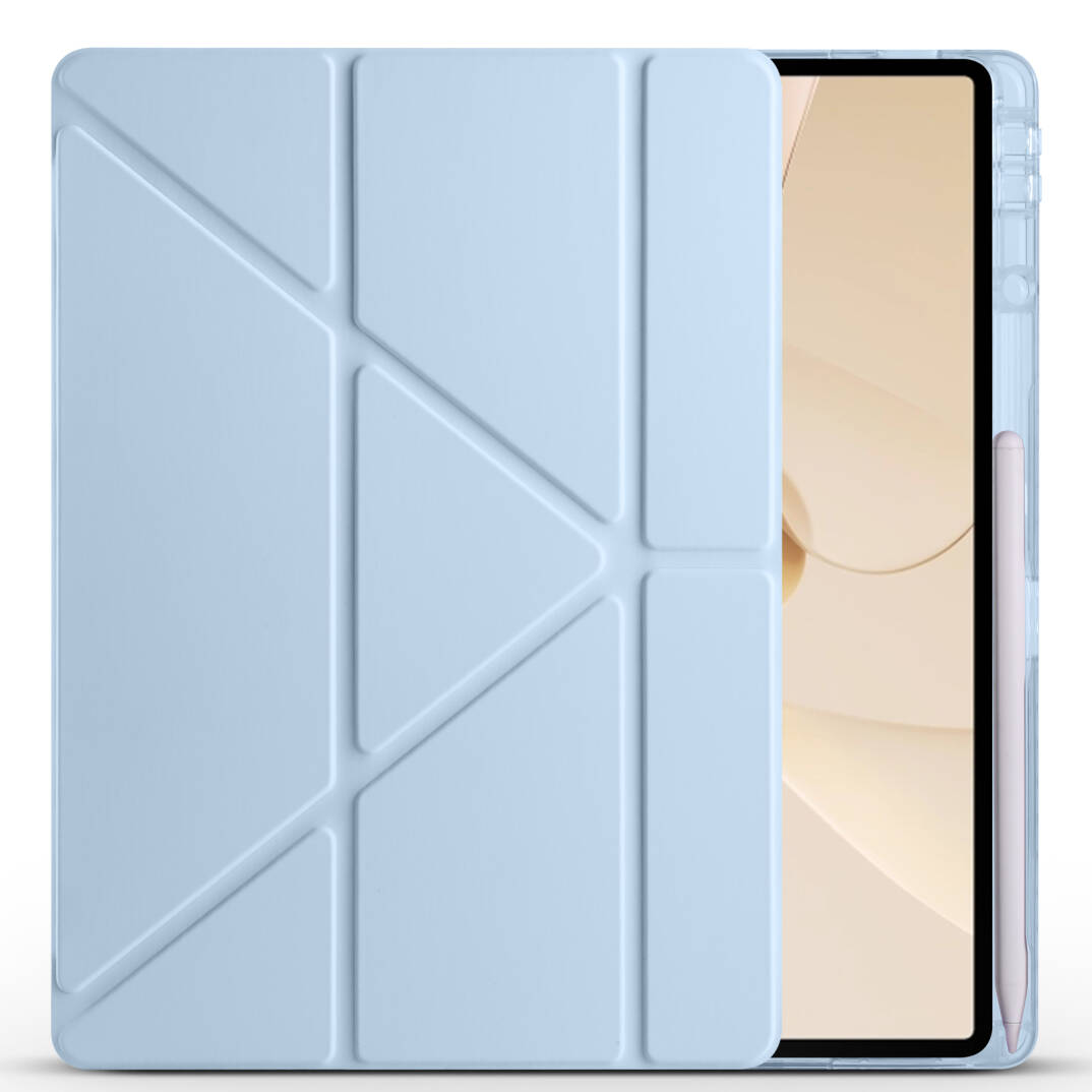 Huawei Matepad 12X Kılıf Zore Tri Folding Kalem Bölmeli Standlı Kılıf - 25