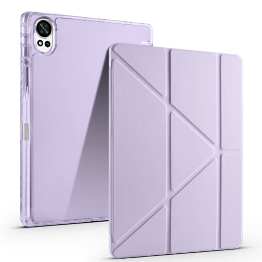 Huawei Matepad 12X Kılıf Zore Tri Folding Kalem Bölmeli Standlı Kılıf - 3