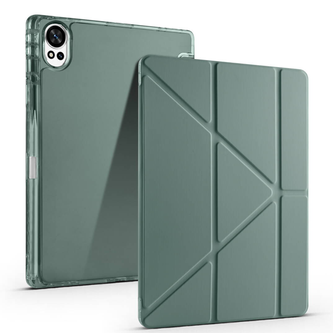 Huawei Matepad 12X Kılıf Zore Tri Folding Kalem Bölmeli Standlı Kılıf - 4