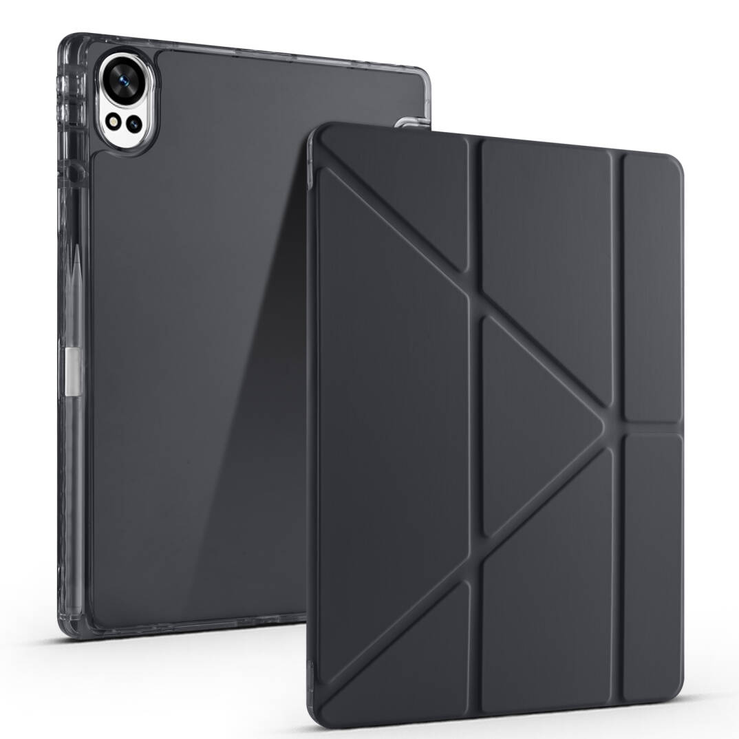 Huawei Matepad 12X Kılıf Zore Tri Folding Kalem Bölmeli Standlı Kılıf - 7