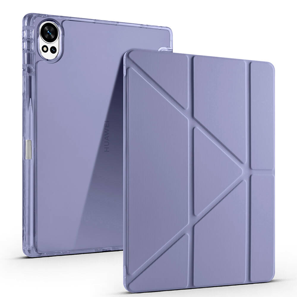 Huawei Matepad 12X Kılıf Zore Tri Folding Kalem Bölmeli Standlı Kılıf - 8