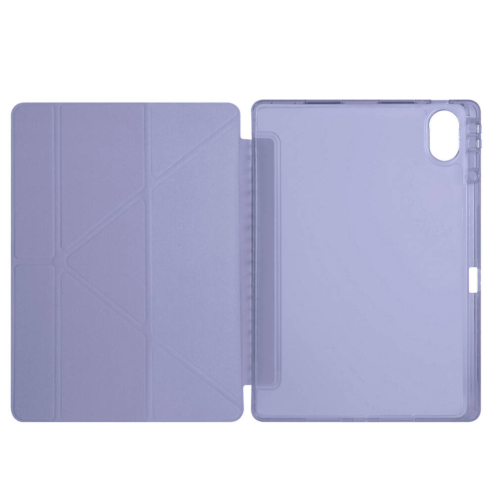 Huawei Matepad 12X Kılıf Zore Tri Folding Kalem Bölmeli Standlı Kılıf - 15