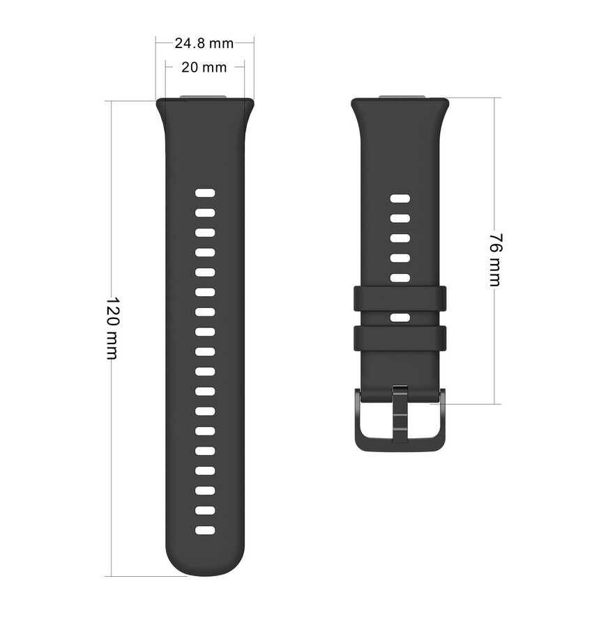 Huawei Watch Fit 2 KRD-43 Silikon Kordon - 12