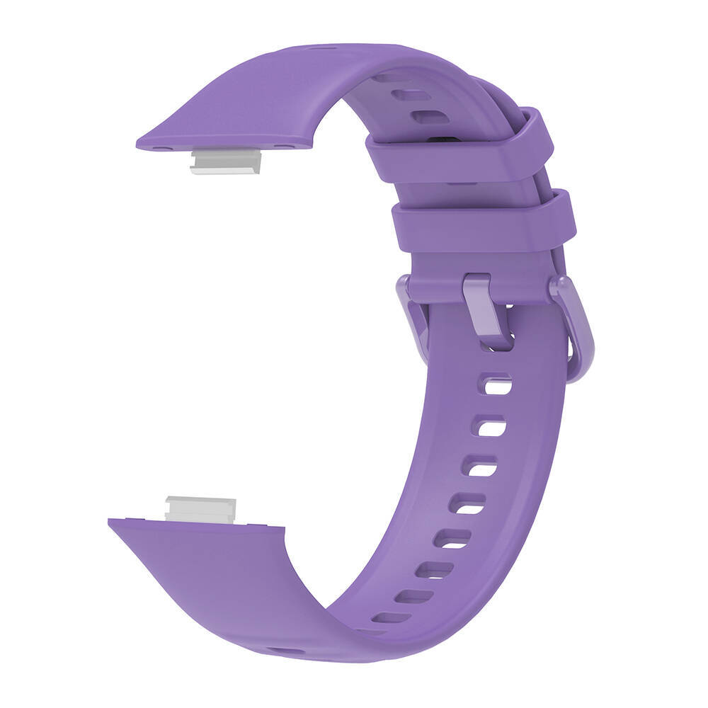 Huawei Watch Fit 3 Band Serisi Klasik Kordon Silikon Strap Kayış - 15