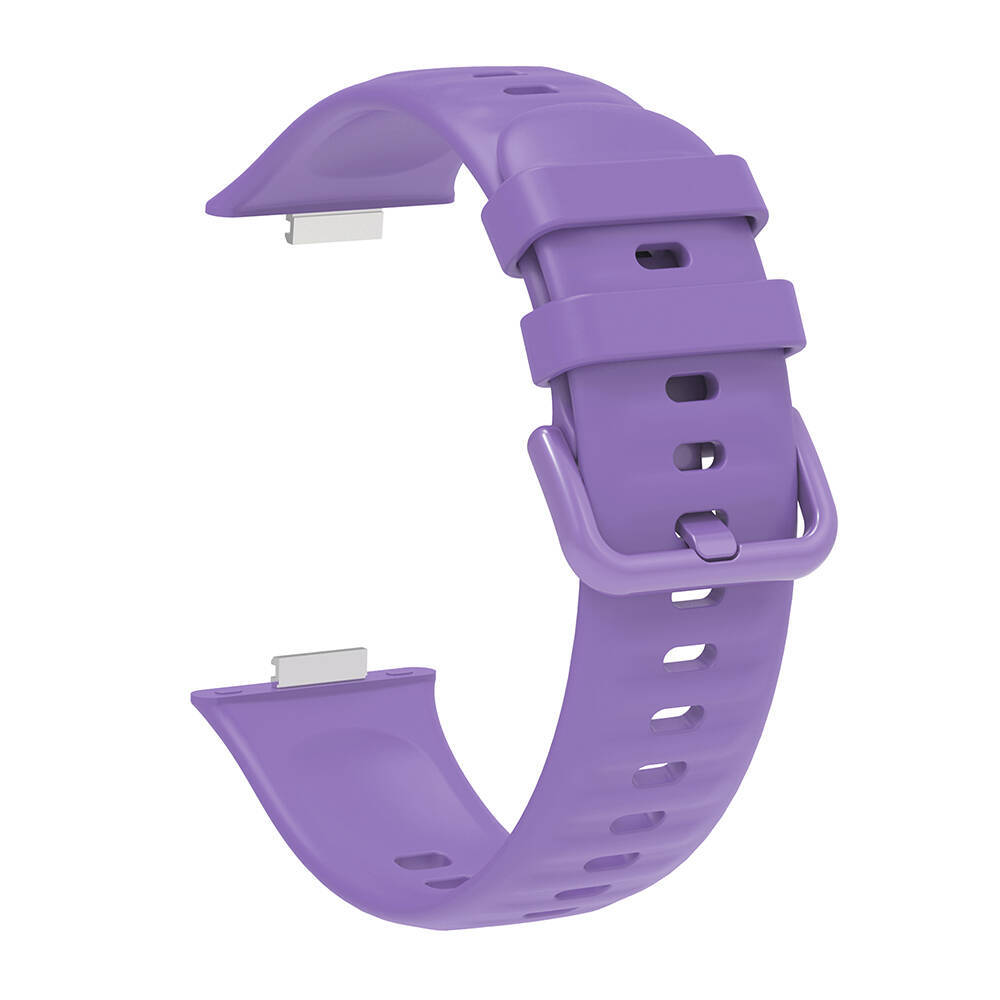 Huawei Watch Fit 3 Band Serisi Klasik Kordon Silikon Strap Kayış - 16