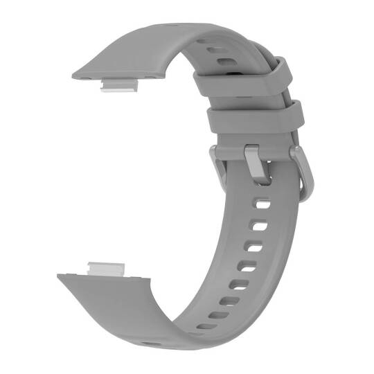 Huawei Watch Fit 3 Band Serisi Klasik Kordon Silikon Strap Kayış - 19