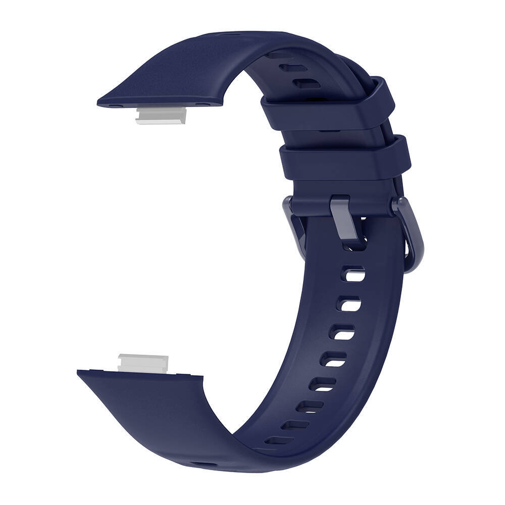Huawei Watch Fit 3 Band Serisi Klasik Kordon Silikon Strap Kayış - 21