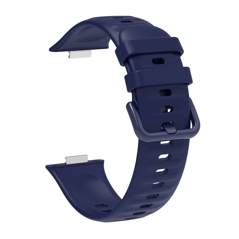 Huawei Watch Fit 3 Band Serisi Klasik Kordon Silikon Strap Kayış - 23