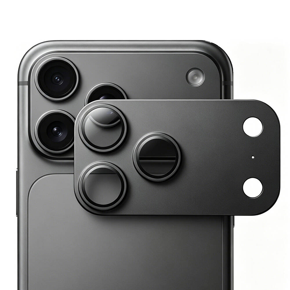 iPhone 18 Pro Max Mohseven Sapphire Alüminyum Safir Kamera Lens Koruyucu - 16
