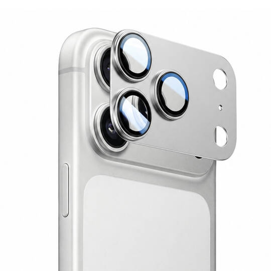iPhone 18 Pro Max Mohseven Sapphire Alüminyum Safir Kamera Lens Koruyucu - 7