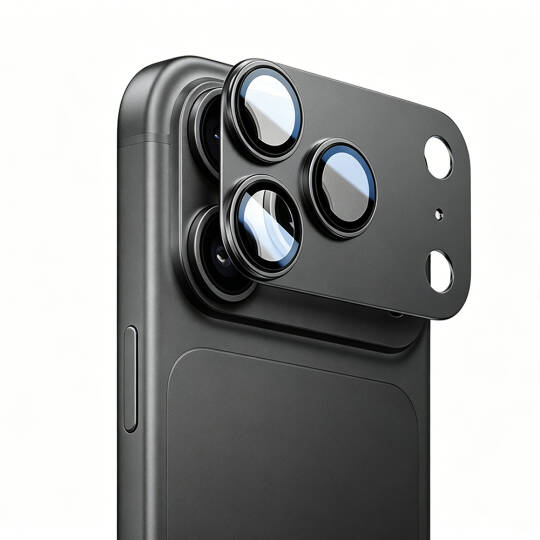 iPhone 18 Pro Mohseven Sapphire Alüminyum Safir Kamera Lens Koruyucu - 17