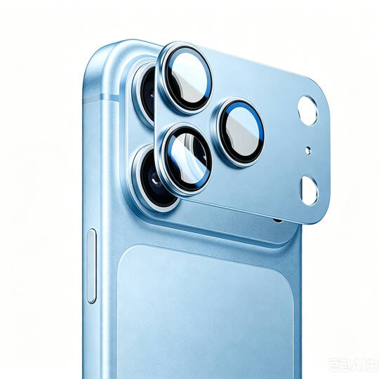 iPhone 18 Pro Mohseven Sapphire Alüminyum Safir Kamera Lens Koruyucu - 2