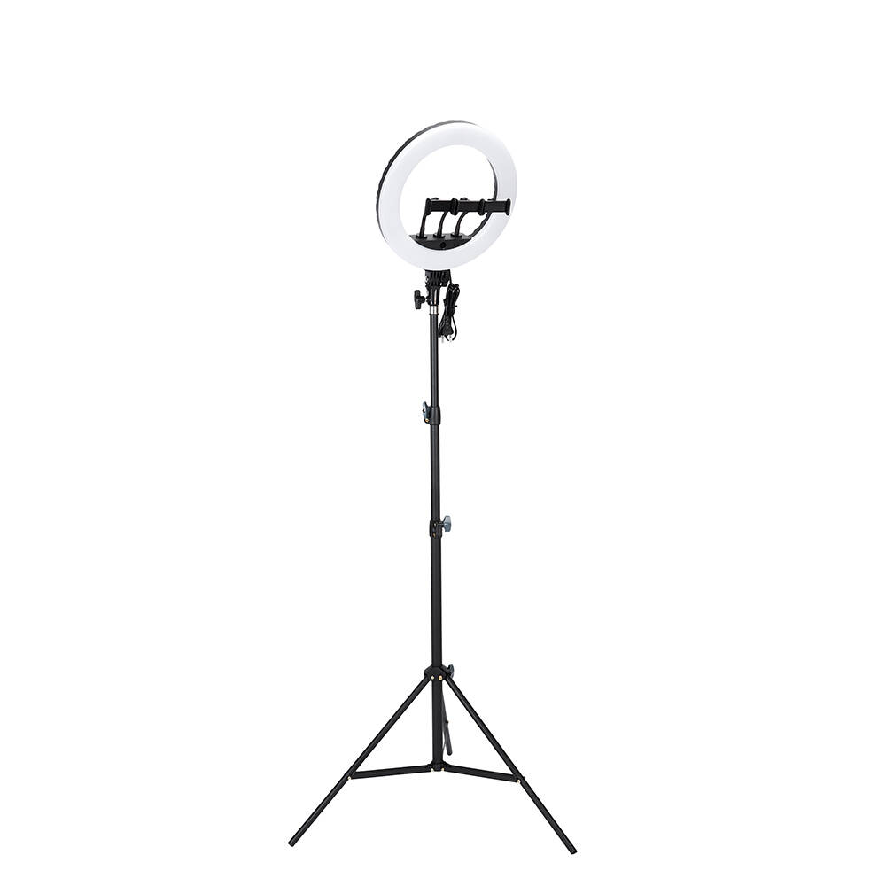 Jmary FM-14R Kumandalı 34cm Işıklı Telefon Tutucu Ring Light - 3