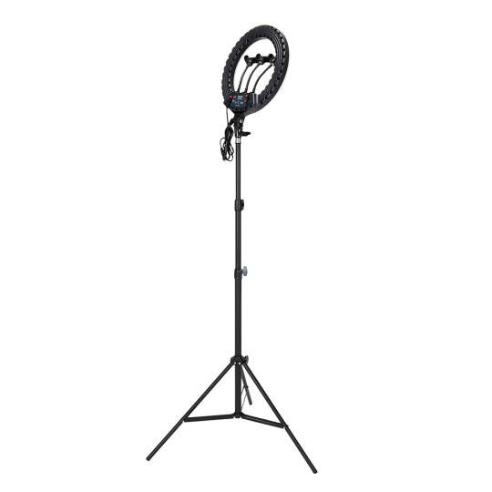 Jmary FM-14R Kumandalı 34cm Işıklı Telefon Tutucu Ring Light - 12