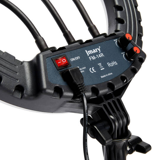 Jmary FM-14R Kumandalı 34cm Işıklı Telefon Tutucu Ring Light - 13