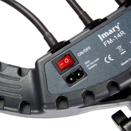 Jmary FM-14R Kumandalı 34cm Işıklı Telefon Tutucu Ring Light - 14