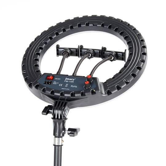 Jmary FM-14R Kumandalı 34cm Işıklı Telefon Tutucu Ring Light - 16