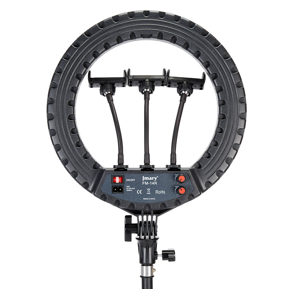 Jmary FM-14R Kumandalı 34cm Işıklı Telefon Tutucu Ring Light - 20