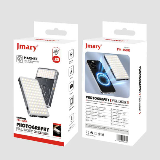 Jmary FM-168R Magnetik Dolgu Led Telefon Aydınlatma Işığı - 3
