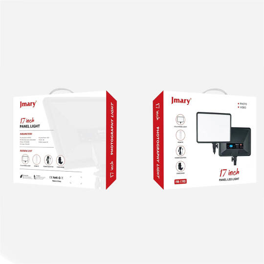 Jmary FM-17RS Uzaktan Kumandalı Dijital Göstergeli 17 inç LED Panel Video Işığı - 8