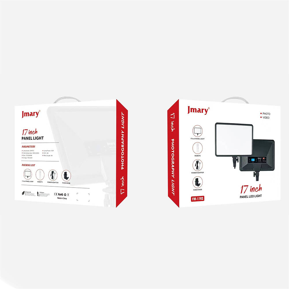 Jmary FM-17RS Uzaktan Kumandalı Dijital Göstergeli 17 inç LED Panel Video Işığı - 8
