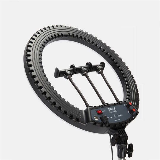 Jmary FM-18R Uzaktan Kumandalı 43cm Işıklı Telefon Tutucu Ring Light - 4