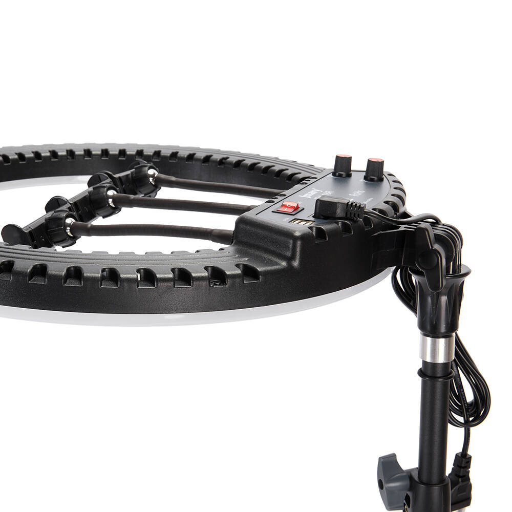 Jmary FM-18R Uzaktan Kumandalı 43cm Işıklı Telefon Tutucu Ring Light - 6