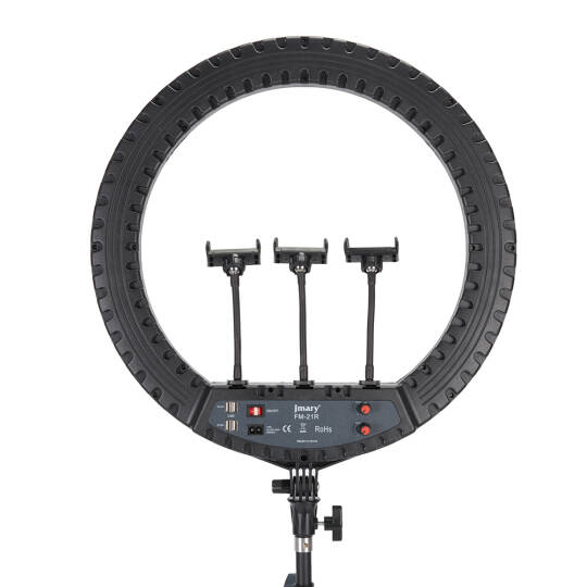 Jmary FM-21R Uzaktan Kumandalı 52cm Işıklı Telefon Tutucu Ring Light - 5