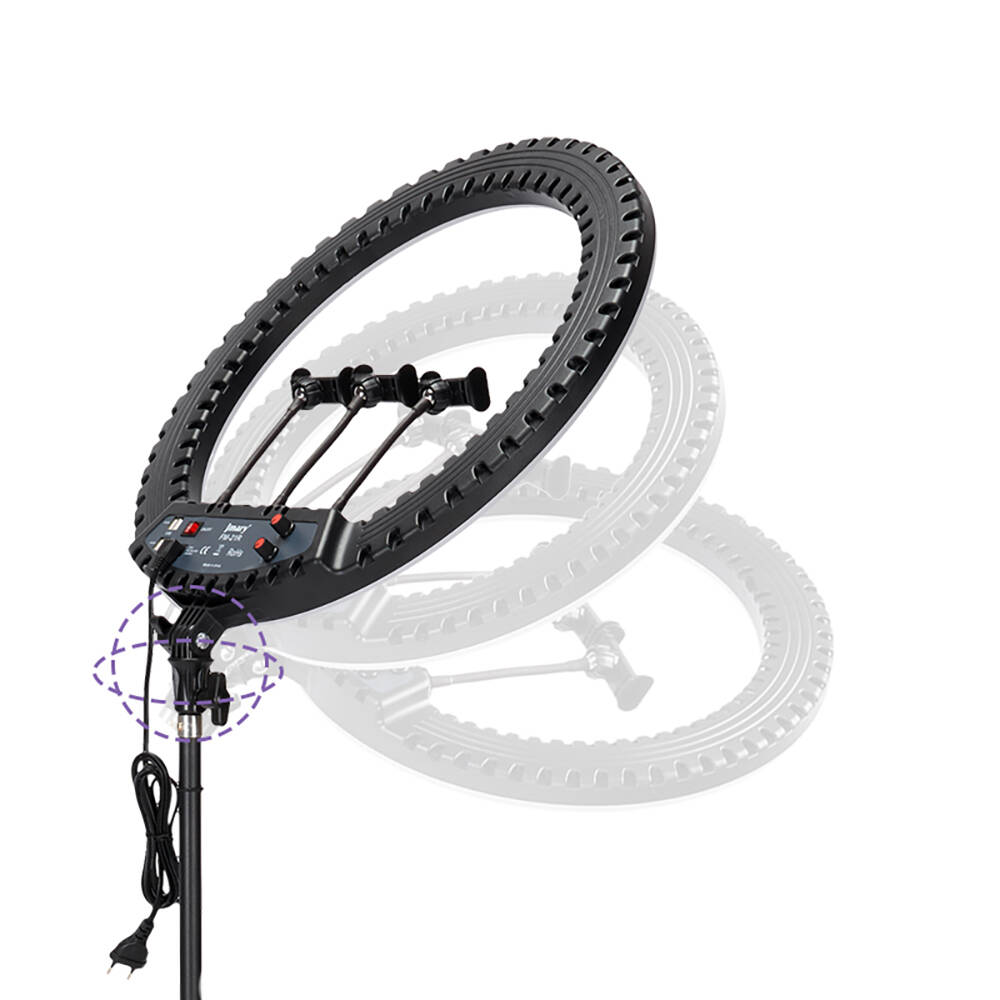 Jmary FM-21R Uzaktan Kumandalı 52cm Işıklı Telefon Tutucu Ring Light - 8