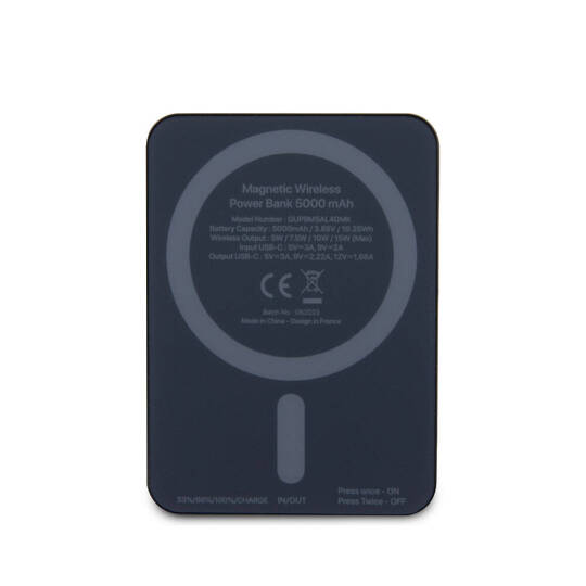 Karl Lagerfeld Led Işıklı Göstergeli M-safe Magnetik Orjinal Lisanslı Powerbank 5000 Mah - 3
