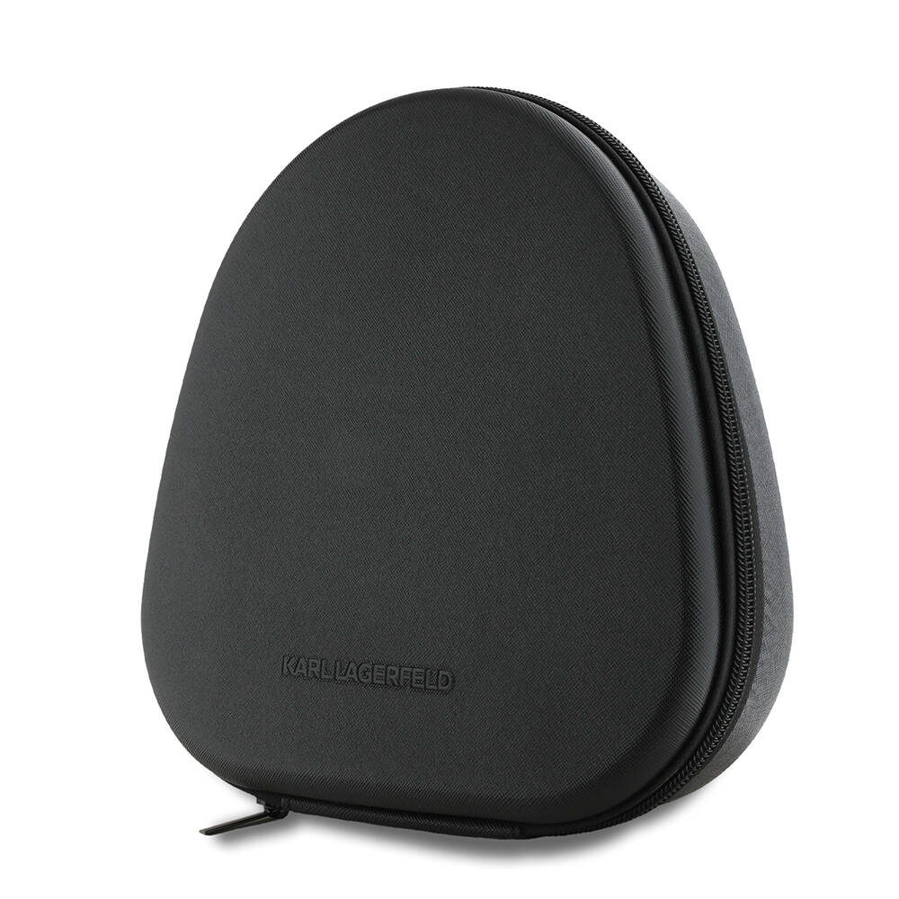 Karl Lagerfeld Orjinal Lisanslı ANCENC Özellikli KL Yazı Logolu Saffiano Serisi Kulak Üstü Bluetooth Kulaklık v5.3 - 6