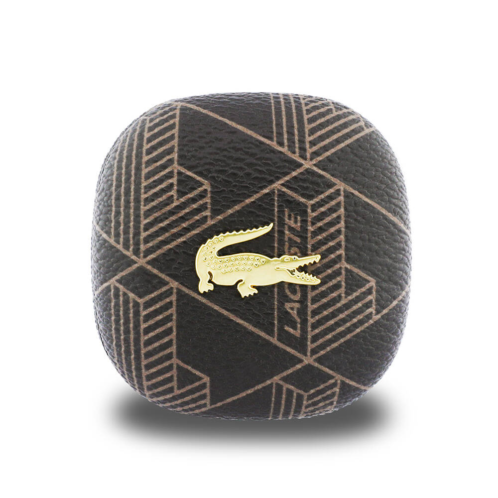 Lacoste Orjinal Lisanslı ANCENC Monogram Desenli TWS Kulak İçi Bluetooth Kulaklık v5.4 - 2