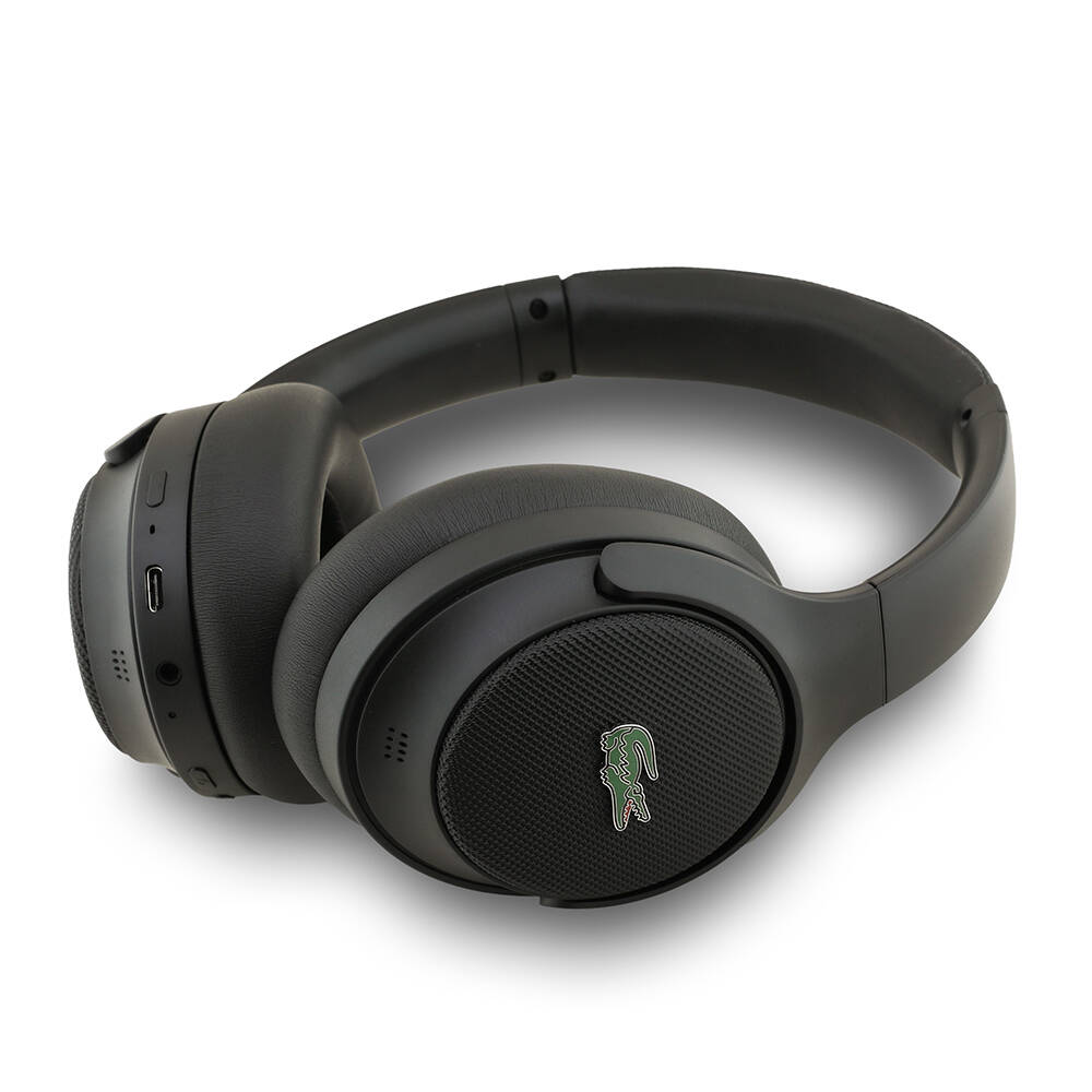 Lacoste Orjinal Lisanslı LH01 ANC Taşıma Çantalı Katlanabilir Kulak Üstü Bluetooth Kulaklık v5.4 - 14