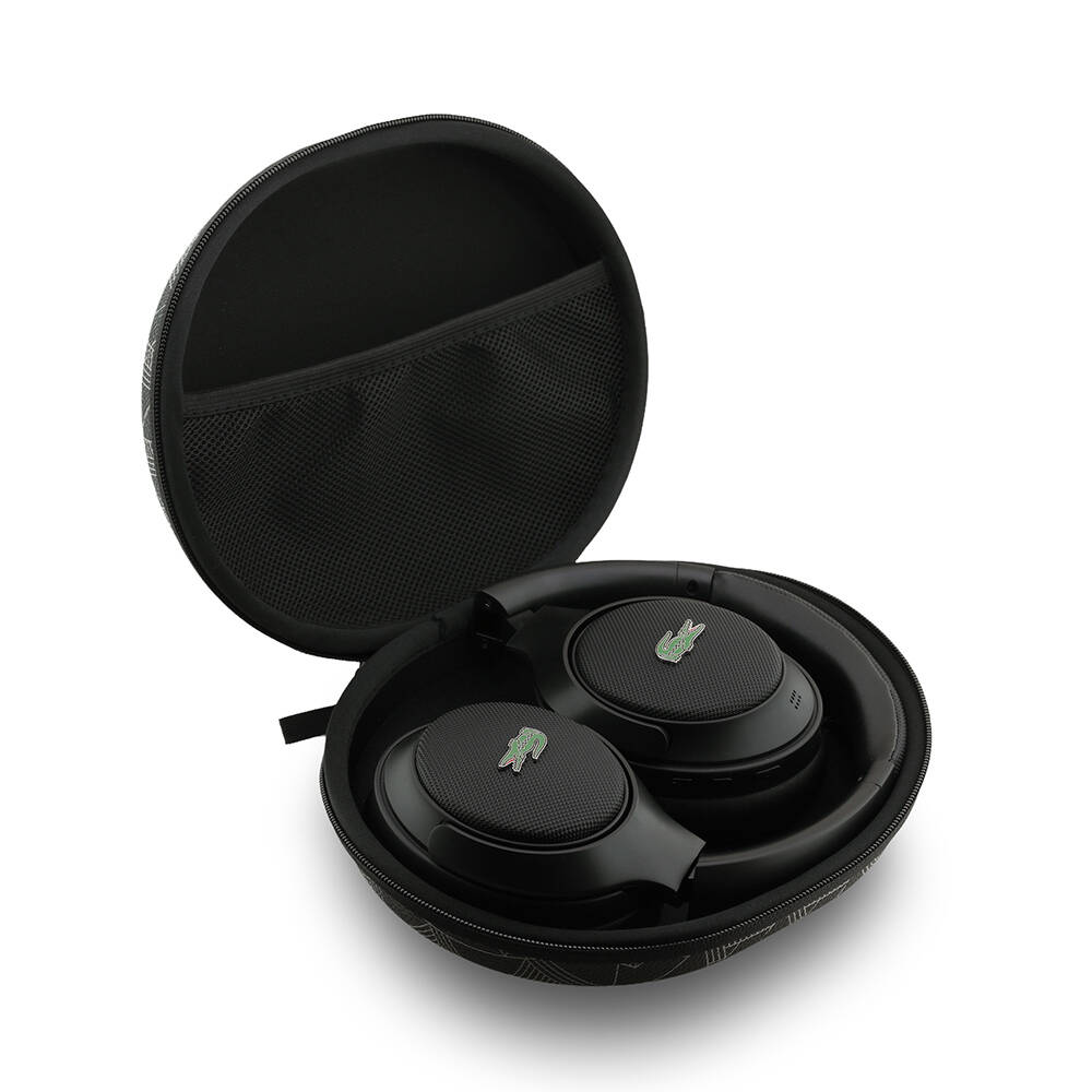 Lacoste Orjinal Lisanslı LH01 ANC Taşıma Çantalı Katlanabilir Kulak Üstü Bluetooth Kulaklık v5.4 - 17
