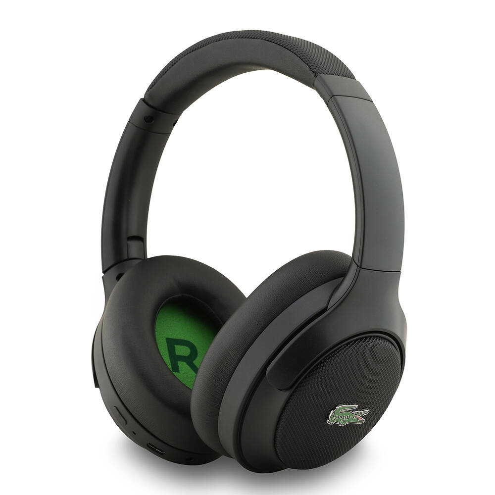 Lacoste Orjinal Lisanslı LH01 ANC Taşıma Çantalı Katlanabilir Kulak Üstü Bluetooth Kulaklık v5.4 - 2