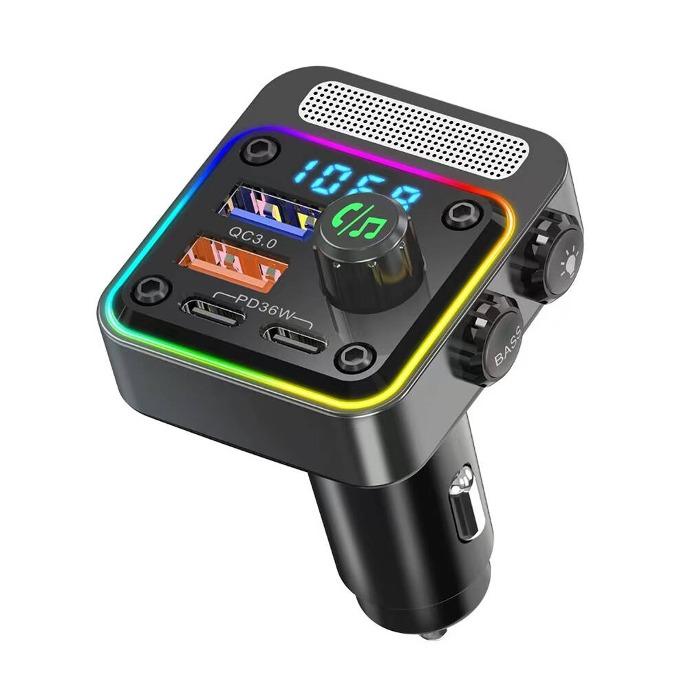 Lapas FMT-01 36W Hızlı Şarj Destekli Dijital Göstergeli Bluetooth FM Transmitter - 2