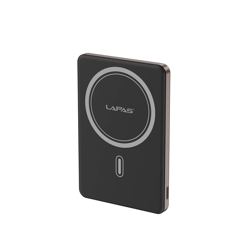 Lapas LP-PW003 Ultra İnce Hızlı Şarj Özellikli Wireless Powerbank 5000mAh 15W - 4