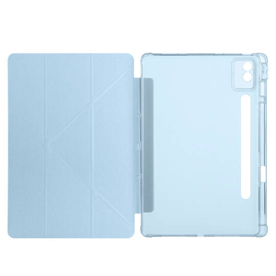 Lenovo Idea Tab Pro 12.7 TB-373FU Kılıf Zore Tri Folding Kalem Bölmeli Standlı Kılıf - 16