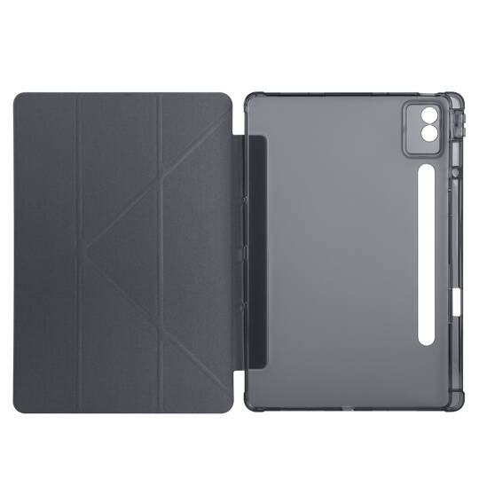 Lenovo Idea Tab Pro 12.7 TB-373FU Kılıf Zore Tri Folding Kalem Bölmeli Standlı Kılıf - 18