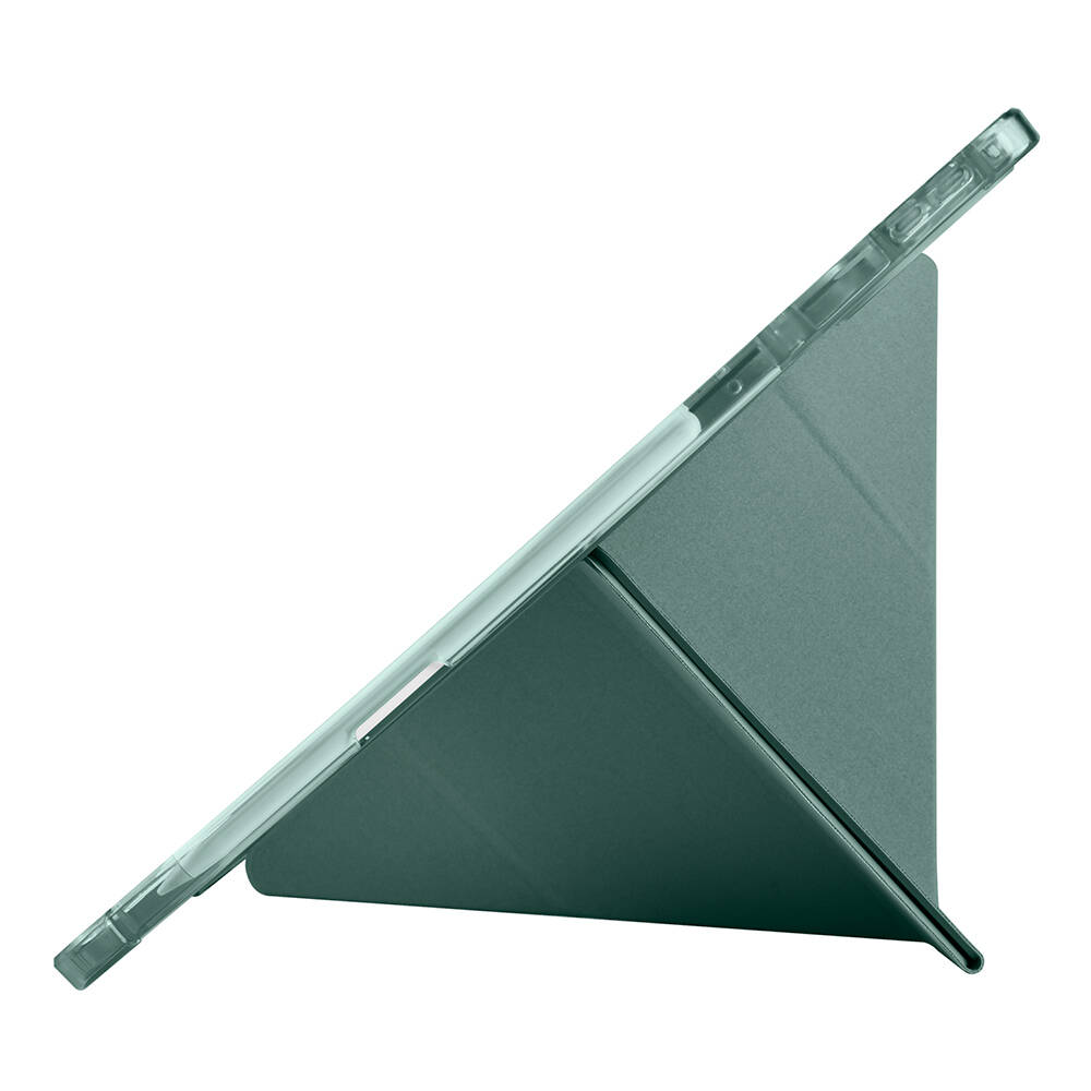 Lenovo Idea Tab Pro 12.7 TB-373FU Kılıf Zore Tri Folding Kalem Bölmeli Standlı Kılıf - 26
