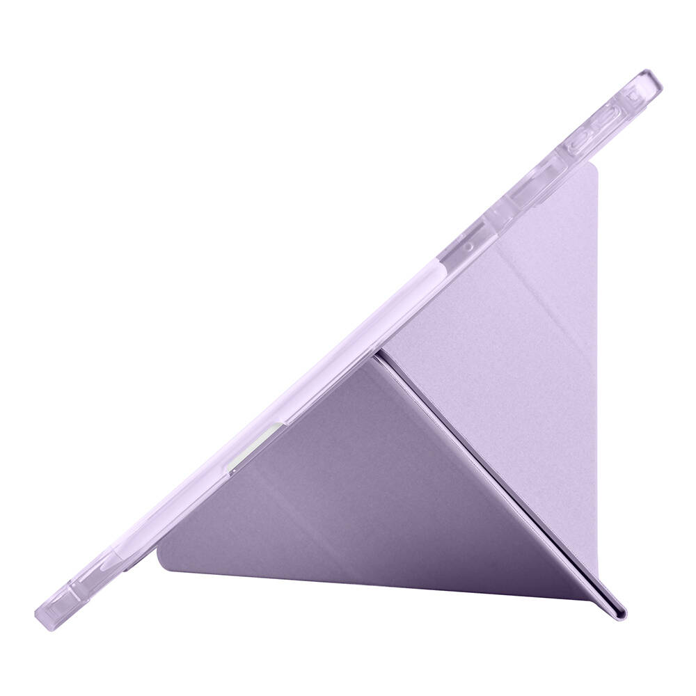 Lenovo Idea Tab Pro 12.7 TB-373FU Kılıf Zore Tri Folding Kalem Bölmeli Standlı Kılıf - 27